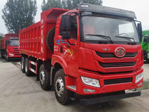 FAW Jiefang Han V 8x4 Caminhão Basculante Caminhões Comerciais Pesados ​​para Venda